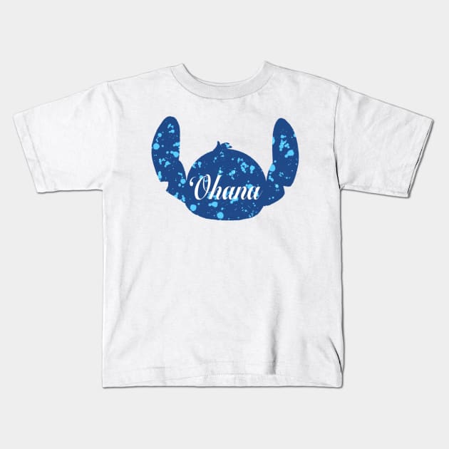 Ohana 2 Kids T-Shirt by MagicalMouseDesign